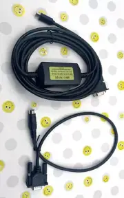 Allen Bradley 2pc Kit USB "C" PLC MicroLogix Adapter and USB-C-1747-CP3
