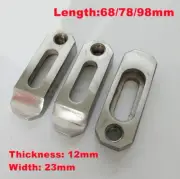 1pc Wire EDM Tool Stainless Steel Holder Clamp M10 Screw For CNC Lathe Claw Part