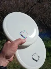 Innova Star Pig Pair(2) Limited Run Mini Pig White w/Party Time Foil 175 & 175.1
