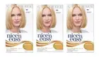 3 X Clairol Nice'n Easy Permanent Hair Dye SB2 Ultra Light Cool Summer Blonde