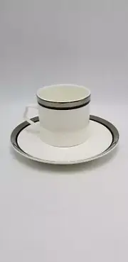 Mikasa "Solitude" Cup and Saucer Set
