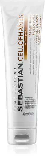 Sebastian Professional Cellophanes triple use mask for colored hair Caramel brown 300 ml