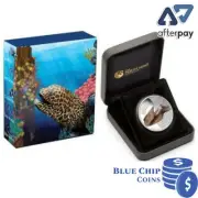 2010 Moray Eel Sea Life 1/2oz Silver Proof Coin