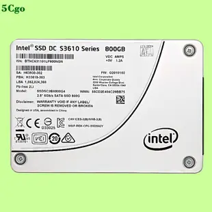 5Cgo【含稅】全新lntel英特爾S3610 400/480/800G/1.6T SATA 2.5寸 MLC固態SSD