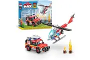 MAX Build City Fire Playset, 265 Bricks