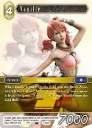 3X Vanille Final Fantasy Vanille - 1-093H Opus I and 3X Hecatoncheir 1-117R