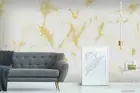 3D Yellow Marble Texture Wallpaper Wall Murals Removable Wallpaper 257