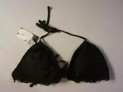 DARK GREEN LACE TRIANGLE STRING MOSSIMO BIKINI TOP SIZE LARGE BRAND NEW W/ TAGS