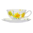 NEW Ashdene Botanical Symphony Cup & Saucer Daffodil 220ml
