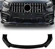 Front Bumper Splitter Lip Kit For Mercedes Benz GLB X247 2024+ GLB220 GLB35 AMG