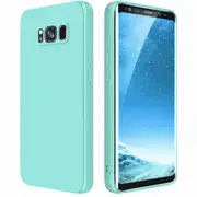 MCC For Samsung Galaxy S8 Soft Liquid Silicone Shockproof Case Cover G950 [Mint]