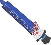 Snowflake Snow Gauge Metal Ruler Winter Decor Outdoor 24 Inch Measurement Tool Christmas