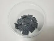 NEW LEGO Parts DARK BLUISH GRAY 11212 Pack of 4 - Plate 3 x 3 - 6039176