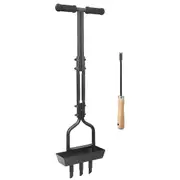 Lawn Aerator Coring Garden Tool, Manual Yard Aerator, Lawn Aerator Garden Tool for Lawn Care, Compacted Soil