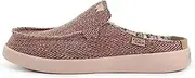 [Kickback] Barbeach Mule - Mens Slip On Loafer Mule Slider - Lightweight Canvas Slip in Shoes - Relaxed Look All Day Comfort - Leather Lined Active Foam Insoles - Casual Summer Shoes