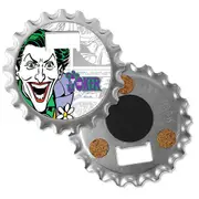 Batman "THE JOKER" Bottle Opener Fridge Magnet Cork Back Coaster