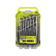 Ryobi 25 Piece Metric High Speed Steel Drill Bit Set RHSS-25M