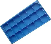 2023 18 Grids Watch Repair Parts Container Plastic Watch Tiny Parts Storage Box with Dust Cover