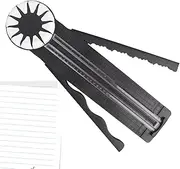 Paper Dial Trimmer, 12 in1 Rotary Slicer Trimmer Paper Cutter, 360 Degree Rotating Paper Cutters Wrapping Paper Cutter for Scrapbooking, Wrapping