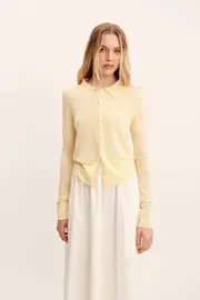 COOPER CARDIGAN - LIMONCELLO
