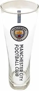 Manchester City Wordmark Crest Peroni Pint Glass