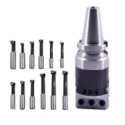 NEW BT50 3INCH BORING HEAD WITH 12PCS 3/4 BORING BAR SET