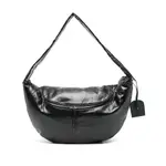 [Low Classic] Low Classic Large Croissant Shoulder Bag ONE SIZE BLACK
