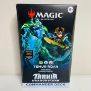 Magic the Gathering Tarkir Dragonstorm Temur Roar Commander Deck