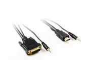 [generic] 3M DVI-D to HDMI Cable with 3.5mm Audio [CB-HDAUD-3M]