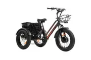 48V 750W Bafang Motor 18.2Ah 3 Wheelers Bike Scooter EBike Fat Tyre Heavy Duty
