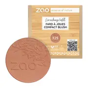 Zao Make Up Ricarica Blush Compatto, 325 Golden Coral (9 G)