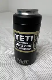Yeti Rambler Colster Tall Can Insulator - Black