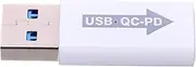LABRIMP USB USB C Adapter Converter for Mobile Devices Compact Type C Female Converter with Power Sleek Design for Efficient Charging and Portability