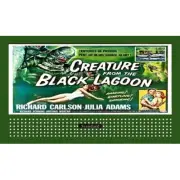 LIONEL STYLE BILLBOARD INSERT CREATURE FROM THE BLACK LAGOON & AMERICAN FLYER
