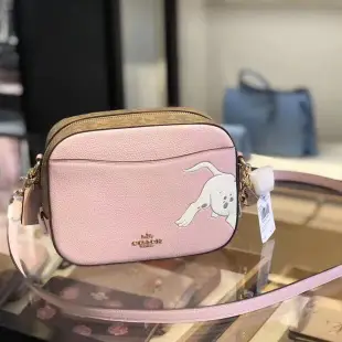 美國正品 琪琪OUTLET代購 COACH 69253 Disney X 新款兔子女士流蘇包 斜跨相機包 附購買證明