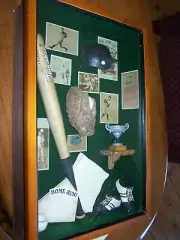 BASEBALL 3-D Picture Shadow Box ABOUT FACE LTD #422 1999