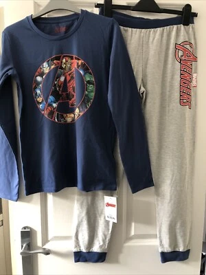 Marks and Spencer Avengers Pyjamas - Age 13-14 - BNWT £24