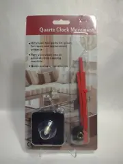Mudder Long Spindle Quartz Clock Mechanism, 1/2 Inch Maximum Dial Thickness,...
