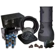 Savio Pond Free Kit MatrixBlox 10' x 50' EPDM Liner 10,000 GPH Pump - PMSB10