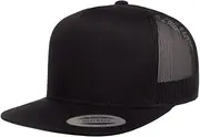[Flexfit] Adjustable Snapback Classic Trucker Hat 6006 (Black)