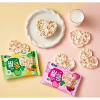 在飛比找蝦皮購物優惠-214韓國BEBECOOK 寶膳 愛心米香餅