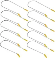 BESTYASH 16Pcs Hot Curler Clips Stainless Steel Roller Clips for Electric Rollers Hair Curling Accessories for Home and Salon Use Durable and Comfortable Design