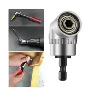 1/4" 105 Degree Angle Right Angle Head Screwdriver Power Drill Holder Adapter