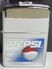 Rare Vintage Pepsi Cola Zippo 1997 - Collectable