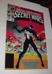 Spider-Man Poster #107 Black Alien Symbiote Venom by Mike Zeck Secret Wars