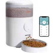 WOPET Automatic Cat Food Dispenser,WiFi Dog Feeder with APP Control, Automatic