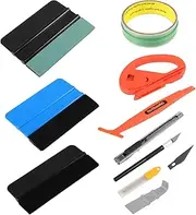 Mikinona 1 Set Window Tint Tool Kit for Car Film Application Automotive Tint Tools Efficient Bubble Removal Portable and User Friendly Design for Easy Film Installation