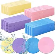 144 Pcs Compressed Facial Sponge for Cleansing, Professional Makeup Removal, Washing Face, Spa Exfoliating Mask - Round Sponge Pads