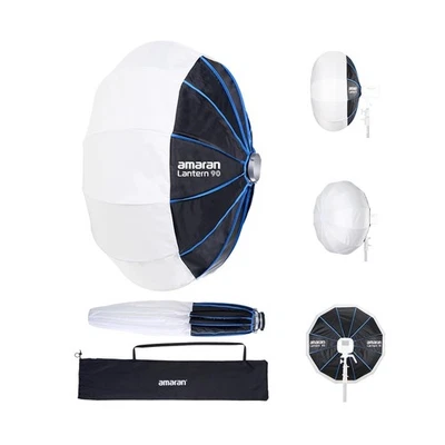 Amaran Lantern 90, 3ft(90cm) Omnidirectional Bowens Mount Soft Light Modifier...