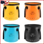 10L Collapsible Bucket Waterproof Multifunction Lightweight for Outdoor Camping
